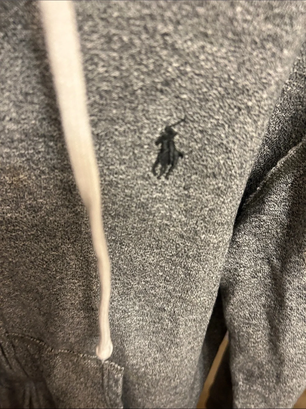 Polo by Ralph Lauren Gray Zip-Up Hoodie